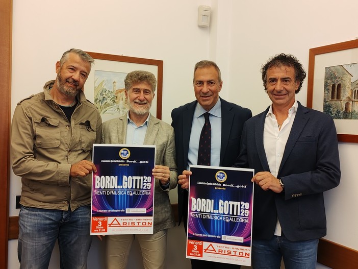 Divertimento, beneficenza e ospiti speciali: i Bordi...Gotti tornano all'Ariston con 'Venti di musica ed allegria' (Foto e video) Divertimento, beneficenza e ospiti speciali: i Bordi...Gotti tornano all'Ariston con 'Venti di musica ed allegria' (Foto e video)