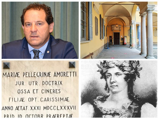 Il Comune di Imperia istituisce le borse di studio 'Maria Pellegrina Amoretti', la prima donna laureata in Legge Il Comune di Imperia istituisce le borse di studio 'Maria Pellegrina Amoretti', la prima donna laureata in Legge