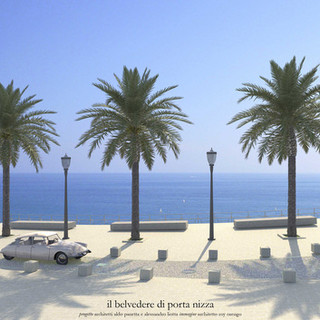 Immagini relative al progetto degli architetti di Ventimiglia