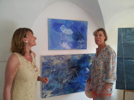 Ospedaletti: inaugurata la mostra della pittrice Barbara Frateschi Moreno Ospedaletti: inaugurata la mostra della pittrice Barbara Frateschi Moreno