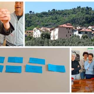 A Borgo d'Oneglia uno dei comizi di chiusura di Bracco: "Simbolo delle frazioni dimenticate da Scajola" (foto e video)