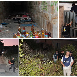 Sanremo: all'alba blitz della Polizia contro l'immigrazione clandestina, trovati sottopassaggio-dormitorio ed una villa occupata Sanremo: all'alba blitz della Polizia contro l'immigrazione clandestina, trovati sottopassaggio-dormitorio ed una villa occupata