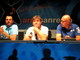 Da sinistra: Paolo Giordano, Beppe Carletti, Bruno Santori Da sinistra: Paolo Giordano, Beppe Carletti, Bruno Santori