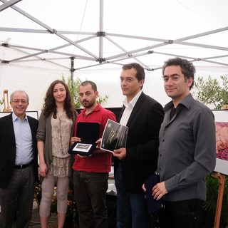 Un momento della premiazione