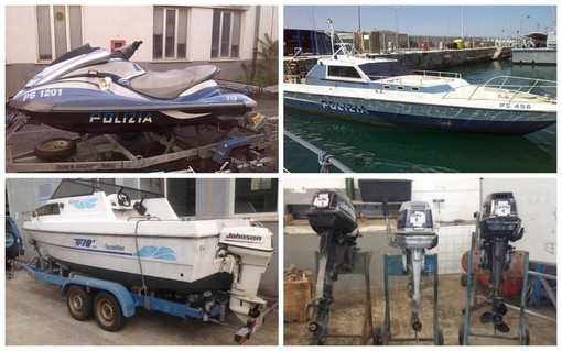 L'Agenzia del Demanio mette all'asta alcuni mezzi nautici (fuori uso) della Polizia di Stato. Il 19 ottobre l'asta L'Agenzia del Demanio mette all'asta alcuni mezzi nautici (fuori uso) della Polizia di Stato. Il 19 ottobre l'asta