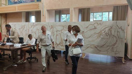 Diano Marina, Bellacicco abbandona l'aula: "Scelta inevitabile. Non intendiamo farci azzittire dalla maggioranza" (foto e video)