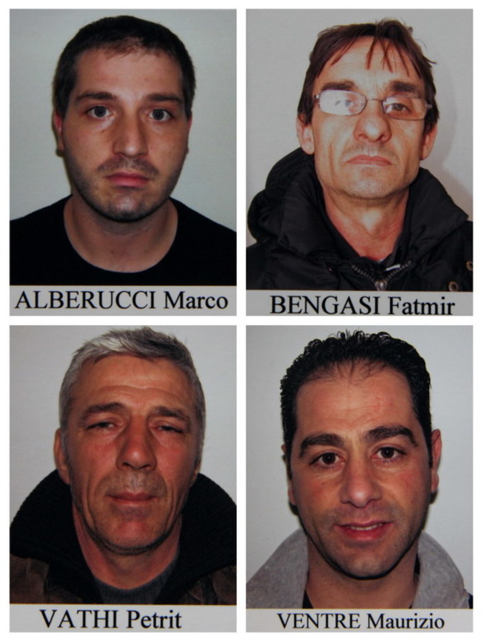 Gli arrestati Gli arrestati