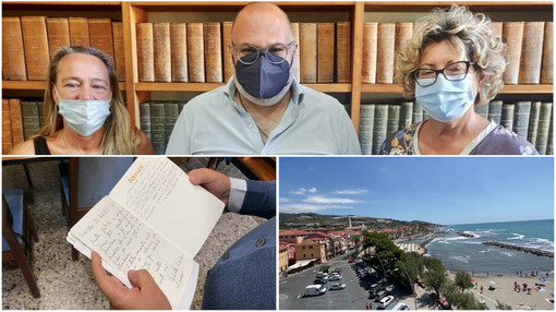 Un quaderno di 'grazie' per l'ambulatorio infermieristico estivo, Riva Ligure punta a far crescere il servizio rivolto ai turisti (foto e video)