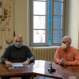 Da sinistra, Giorgio Giuffra e Giuseppe Marsiglia