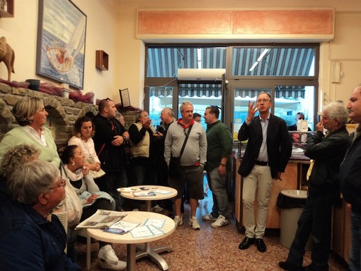 Sanremo: il futuro del calcio matuziano al centro di un incontro tra Biancheri ed alcuni tifosi