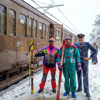 Borgo San Dalmazzo e Breil sur Roya hanno celebrato il gemellaggio con il treno storico [FOTO E VIDEO]