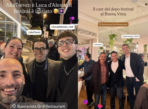 Sanremo 2026, gli artisti del Festival fanno tappa al Buenavista: entusiasmo alle stelle in uno dei locali della movida