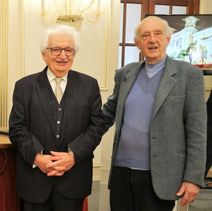 Bruno Gambarotta e Alfredo Moreschi