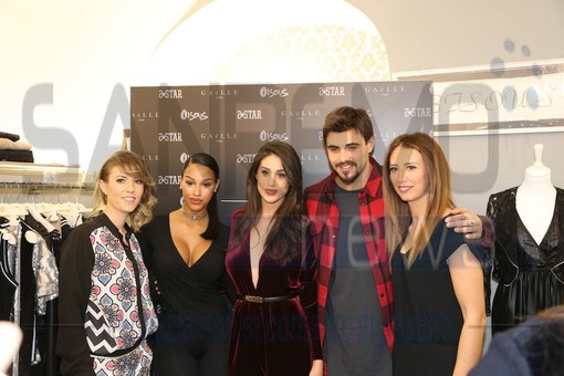 Festival di Sanremo: pomeriggio vip alla boutique Bisous, Cecilia Rodriguez e Francesco Monte tifano per Scanu, Fanny Neguesha parla dei suoi progetti musicali