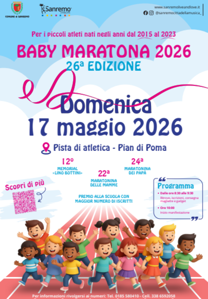Sanremo, domenica 17 maggio torna la festa della "Bbay Maratona"