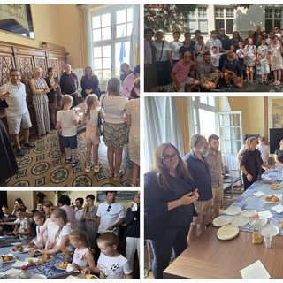 "Gemellaggio morale", Bordighera accoglie quindici giovani ucraini (Foto)