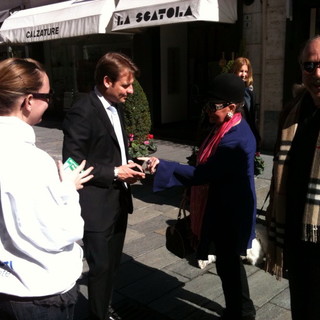 Elezioni: in molti sono andati al banchetto di Marco Scajola