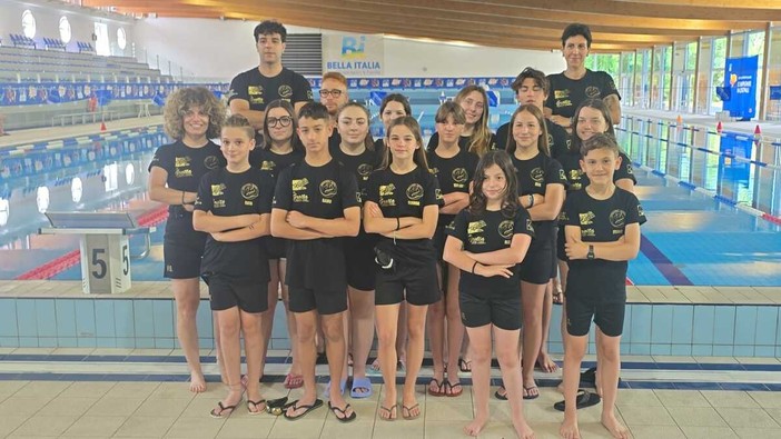 Bordighera Nuoto, pioggia di medaglie nella prima giornata del Campionato Nazionale Csi a Lignano Sabbiadoro