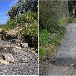Sanremo: Comune rattoppa buche in strada Bonmoschetto, residenti "Ora aspettiamo messa in sicurezza" Sanremo: Comune rattoppa buche in strada Bonmoschetto, residenti "Ora aspettiamo messa in sicurezza"