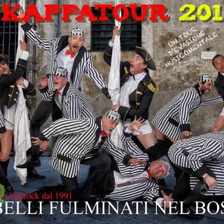 Taggia: stasera ad Arma in piazza Tiziano Chierotti l’allegro spettacolo con i Belli Fulminati Nel Bosco Taggia: stasera ad Arma in piazza Tiziano Chierotti l’allegro spettacolo con i Belli Fulminati Nel Bosco