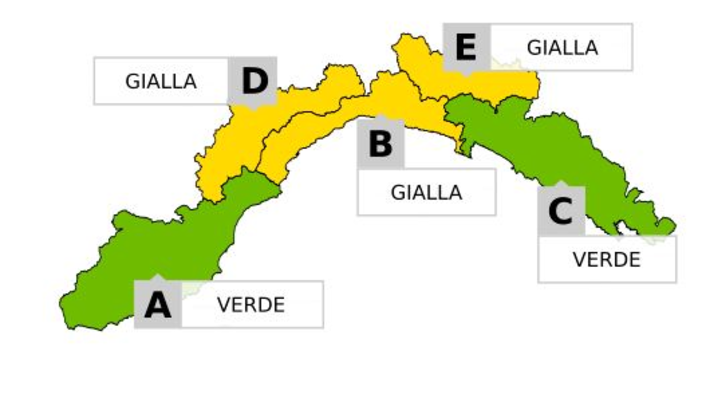 Maltempo: da domani alle 10 scatta in Liguria l’allerta gialla per neve, risparmiata la nostra provincia Maltempo: da domani alle 10 scatta in Liguria l’allerta gialla per neve, risparmiata la nostra provincia