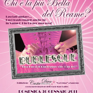 Sanremo: domenica al Victory arriva il burlesque, tutte potranno sentirsi diva per una notte