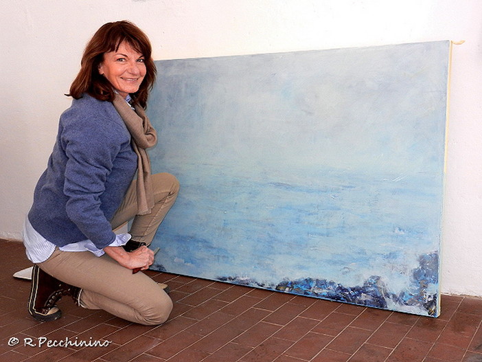 Ospedaletti: fino al 30 settembre, continua la mostra pittorica di Barbara Frateschi Moreno. Ospedaletti: fino al 30 settembre, continua la mostra pittorica di Barbara Frateschi Moreno.