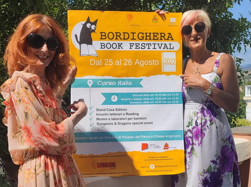 Dal 25 al 28 agosto, appuntamento con la 9ª edizione del 'Bordighera Book Festival'