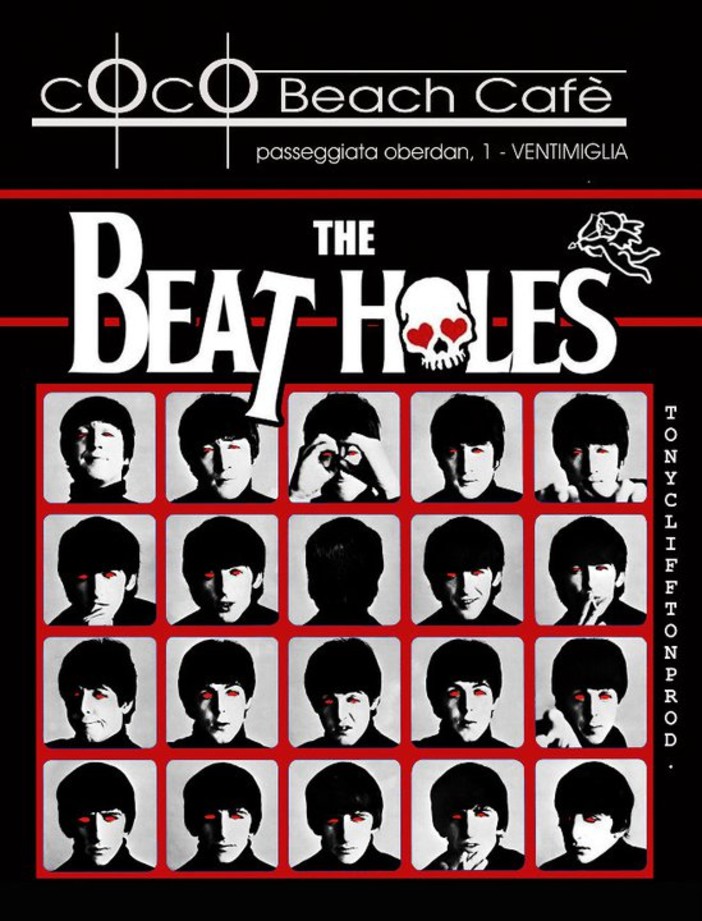 Ventimiglia: stasera al Coco Beach la musica live dei Beat Holes