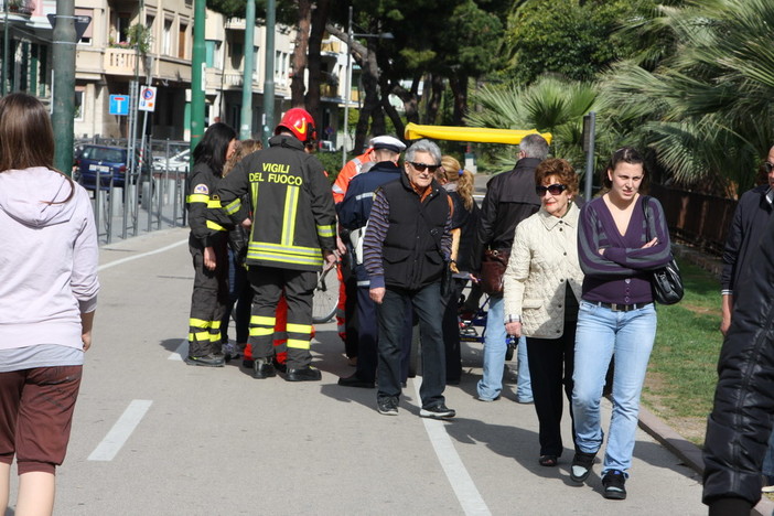 Sanremo: bambino ferito mentre si trovava a bordo di un risciò sulla ciclabile