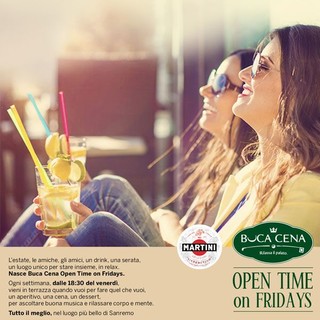 Torna domani Buca Cena Open Time on Fridays, tutto il meglio in un solo luogo