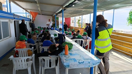 Inquinamento e cambiamento climatico: i Marinai d'Italia ospitano i bimbi di Vallecrosia al Mare, Soldano e San Biagio