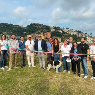Area cani attrezzata, Vallecrosia al Mare inaugura 'Bau Garden' (Foto) Area cani attrezzata, Vallecrosia al Mare inaugura 'Bau Garden' (Foto)