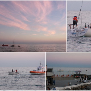 Sanremo: imbarcazione si 'incaglia' sul fondale sabbioso nella zona dei 'Tre Ponti' Sanremo: imbarcazione si 'incaglia' sul fondale sabbioso nella zona dei 'Tre Ponti'