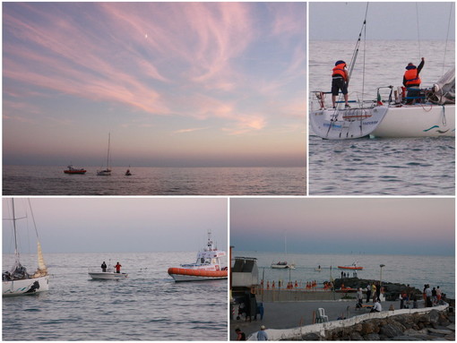 Sanremo: imbarcazione si 'incaglia' sul fondale sabbioso nella zona dei 'Tre Ponti' Sanremo: imbarcazione si 'incaglia' sul fondale sabbioso nella zona dei 'Tre Ponti'