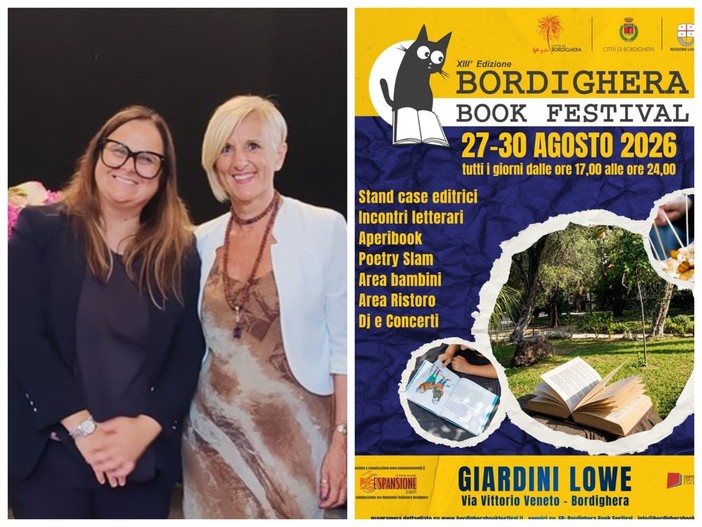 Poetry Slam, Aperibook, street food, musica e nomi importanti al Bordighera Book Festival 2026 Poetry Slam, Aperibook, street food, musica e nomi importanti al Bordighera Book Festival 2026