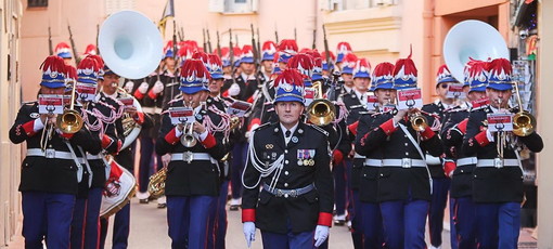 Concerto della banda dei carabinieri di Monaco al Palazzo del Parco di Bordighera Concerto della banda dei carabinieri di Monaco al Palazzo del Parco di Bordighera