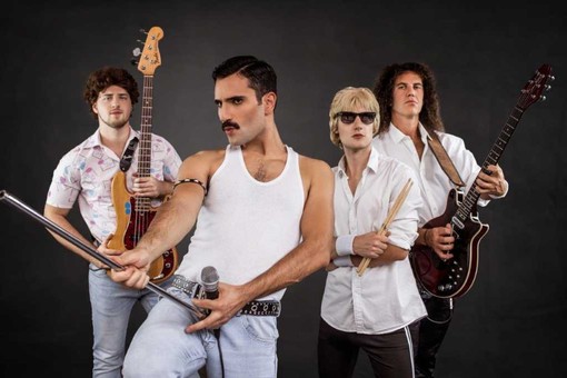 Concerto dei 'Break Free', band tributo ai Qeen, all'Auditorium Franco Alfano di Sanremo