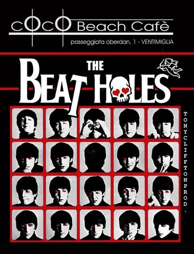 Ventimiglia: stasera al Coco Beach la musica live dei Beat Holes