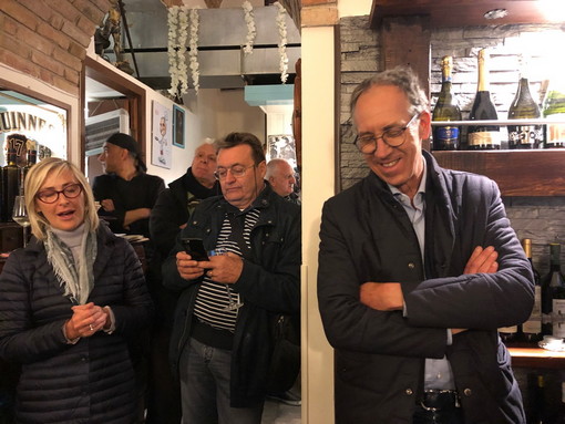 Elezioni Sanremo: grande partecipazione ieri sera all'incontro di Alberto Biancheri con gli abitanti della Pigna