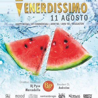A Sanremo il venerdì è "...SSIMO": questa sera al BAY CLUB il primo appuntamento di quattro eventi imperdibili