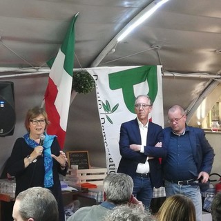 Sanremo: grande successo per la cena del PD a Coldirodi con il sindaco Biancheri e Mercedes Bresso