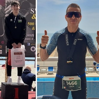 Triathlon: nell’ultimo weekend due piazzamenti lusinghieri per la 'Sanremo Like Swim'