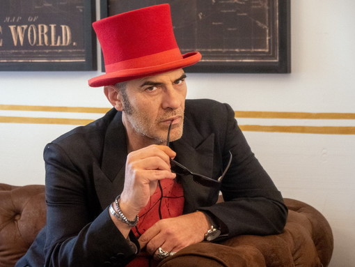 Francesco Baccini ai Giardini Lowe di Bordighera