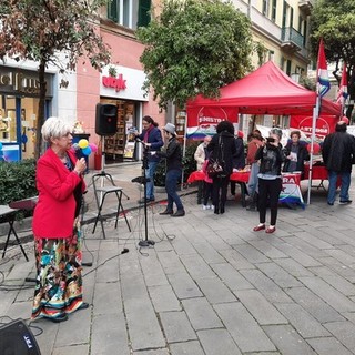 Elezioni europee, la candidata Maria Gabriella Branca (La Sinistra) conclude la campagna elettorale