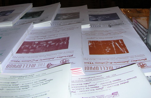 Per il Festival 2014 esce 'The Mellophonium' n° 25, da domani distribuito in molti punti della città Per il Festival 2014 esce 'The Mellophonium' n° 25, da domani distribuito in molti punti della città
