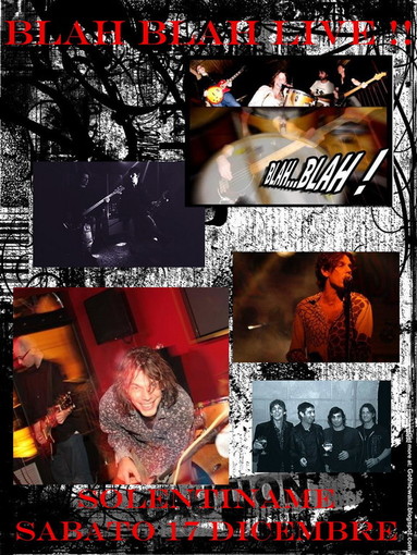 Sanremo: stasera al Solentiname appuntamento con il concerto dei Blah Blah