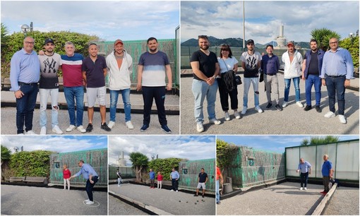 Sport e divertimento alla bocciofila di Vallecrosia: il candidato sindaco Fabio Perri sfida i campioni di pétanque (Foto e video) Sport e divertimento alla bocciofila di Vallecrosia: il candidato sindaco Fabio Perri sfida i campioni di pétanque (Foto e video)