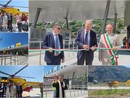 Parcheggio di interscambio e piazzola per l’elisoccorso: Ventimiglia inaugura la nuova barriera autostradale (Foto e video)