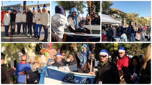 Taggia: centinaia di persone per la Befana vien dal mare, la terza edizione è un successo. Oggi pomeriggio ancora festa ad Arma (Foto)